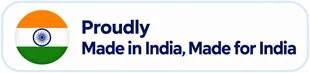 Proudly Built in India for Indian Businesses